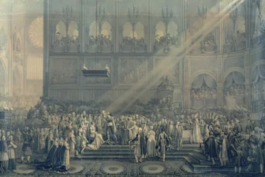 El bautismo del Rey de Roma (1811-32) en Notre-Dame, 10 de junio de 1811, después de 1811